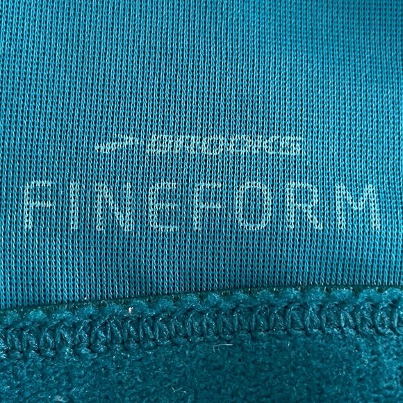 Brooks FINEFORM Sports Bra Style 350078 Teal Green Blue White Black Sz 36 C/D - Picture 11 of 12